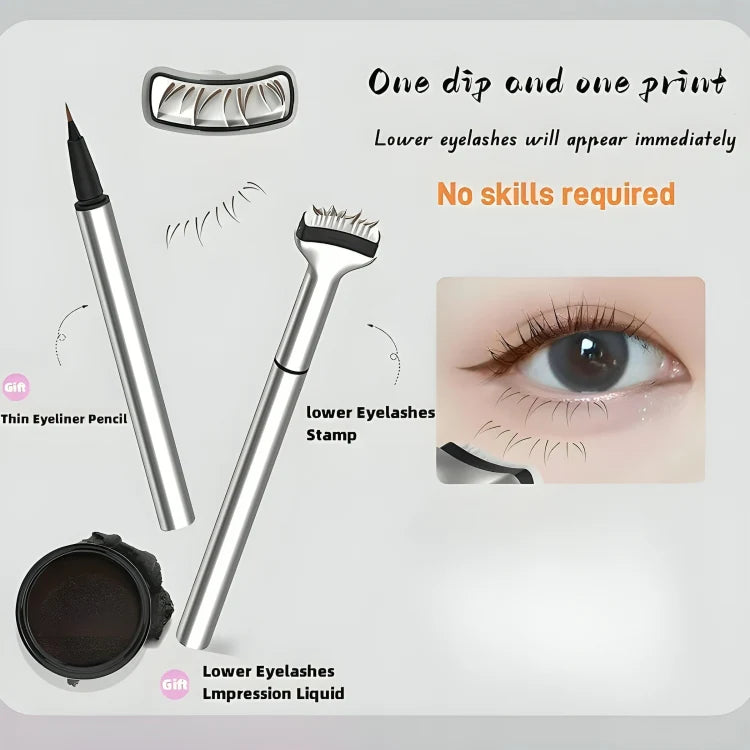 Limited Time: 50% Off | LashPress™ | Lower Lash Stamp Set